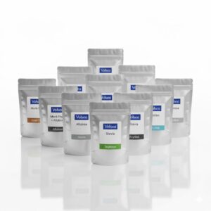 Home High-Intensity Sweetener Screening Kit (Monk Fruit MV20–MV70 + Stevia Reb A & Reb M) — 9 × 20g Samples