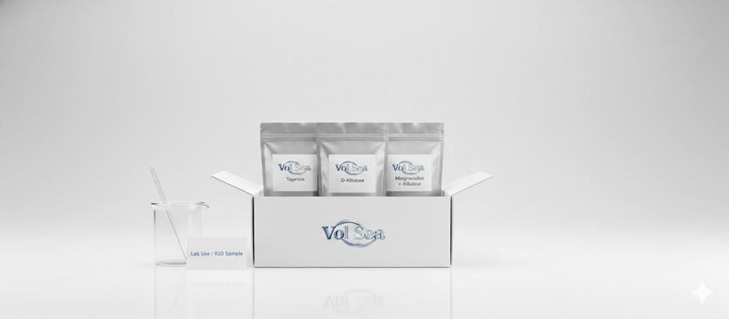 套装4 Rare Sugar Innovation Kit: Allulose & Tagatose Samples | Next-Gen Prebiotic Sweeteners (Global Express Shipping Included)