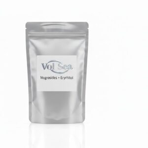 Monk fruit blended with erythritol